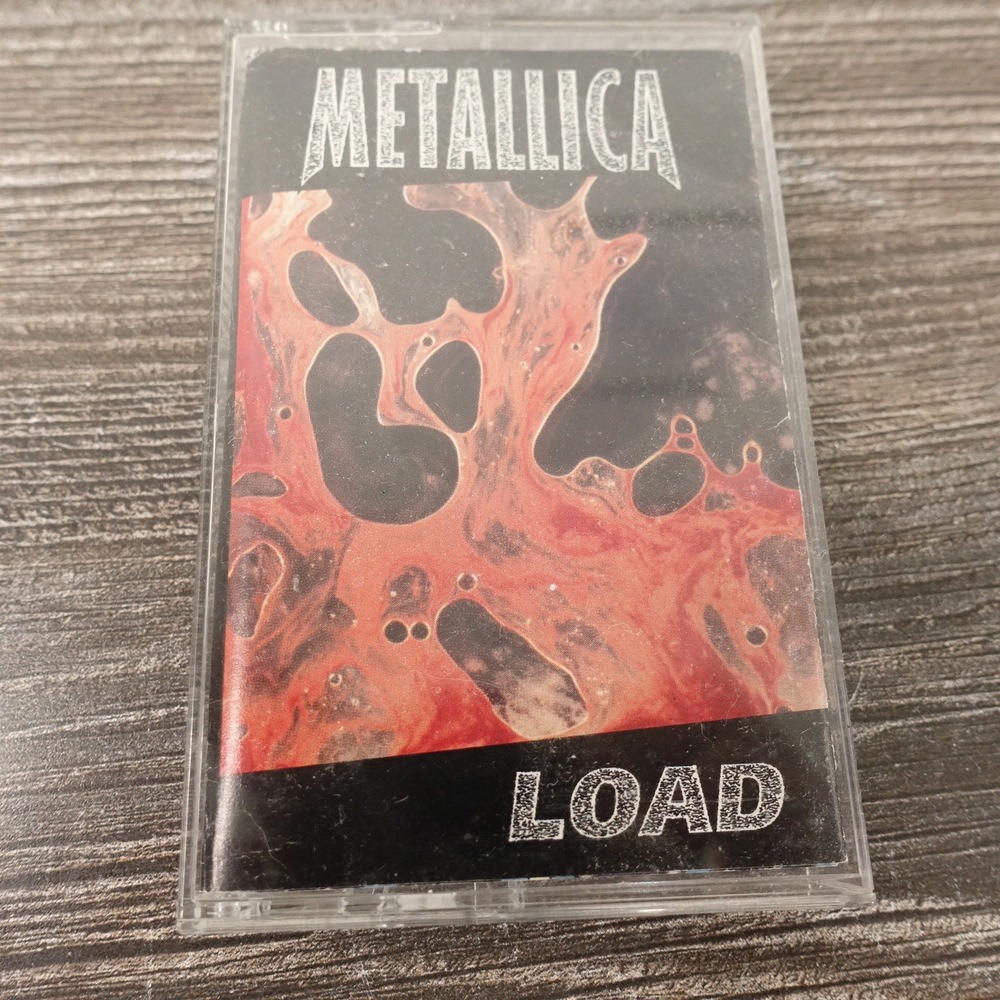Metallica Load Cassette Tape 1996 Elektra 61923-4 Heavy Metal Good Condition